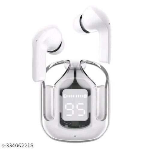 Ultra Pod Air31 Wireless Earbuds - Transparent Design, Deep Bass, Bluetooth 5.3