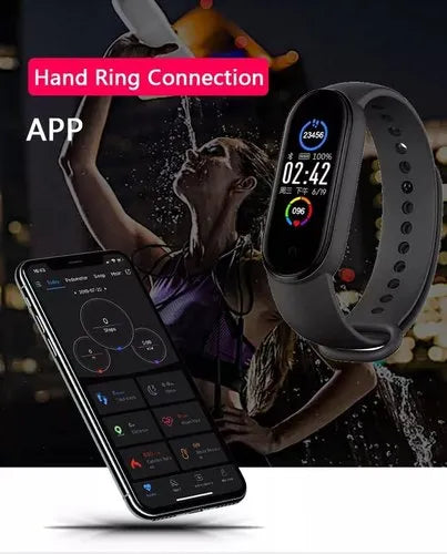 FitTrack M6 Smart Fitness Band