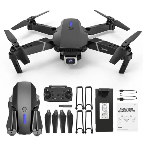 E88 Pro Foldable Drone with 4K HD Camera, WiFi FPV, and Altitude Hold